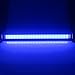 Clidr Emergency Traffic Advisor Strobe Lights 80 Led Strobe Light Bar Safety Hazard Warning Interior Windshield Dash Lights Deck Split Mount for Construction Vehicles Trucks (Blue)