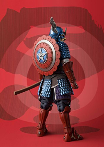 BANDAI 58062-Marvel-Figuarts-Samurai Captain America-Action Figur, 18 cm, 19194 – Bild 6