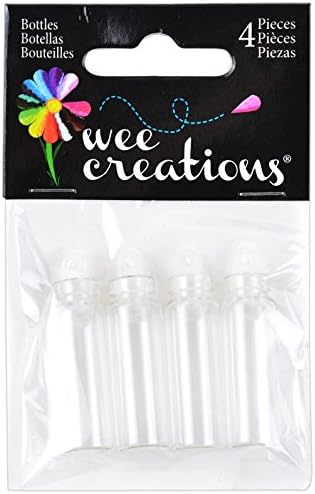 Wee Creations Mini Wishing Bottles, Clear