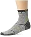 Sockwell Men's Incline Quarter Compression Socks, Light Grey, Large/X-Large