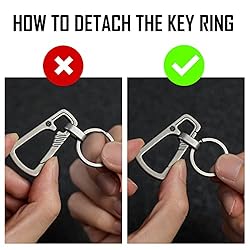 KeyUnity KM04 Titanium Carabiner Keychain