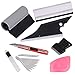 Ehdis Car Window Tint Vinyl Wrap Tools for Glass Film Trim Squeegee Scraper Knife Set