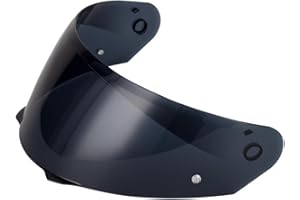 Lumfeerix for I90 Helmet Hj-33 Shield Replacement Visor (Dark Smoke)