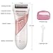 Miserwe Womens Electric Razor IPX4 Waterproof Electric Razor for Women Included 2 AA Batteries Cordless Lady Shaver Bikini Trimmer for Arm Underarm and Legs