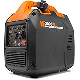 WEN 56203i Super Quiet 2000-Watt Portable Inverter Generator w/Fuel Shut Off, CARB Compliant, Ultra Lightweight