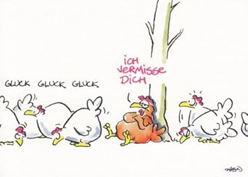 Witzige Postkarte Ich Vermisse Dich Amazonde Bürobedarf