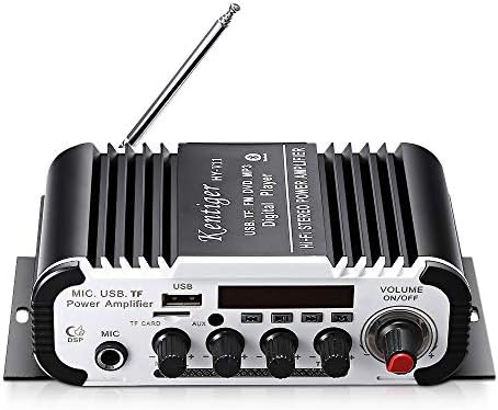 Robolife Bluetooth Amplifier 2-Channel HiFi Stereo Audio Support TF USB FM with Remote Control