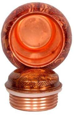 R Ayurveda Copper Copper Bottle, 1000ml, Set of 1 4 R Ayurveda Copper Copper Bottle, 1000ml, Set of 1 - Image 4
