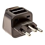 Switzerland Travel Adapter For TYPE J Plug - Works With Electrical Outlets Switzerland, Liechtenstein, Rwanda