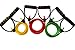 DynaPro Direct Exercise Resistance Bands - Gym Quality Fitness Bands - Perfect for any Home Fitness Training Program - Workout Abs, Arms, Legs, & Back! (Resistance Band Individual or Set of 3)