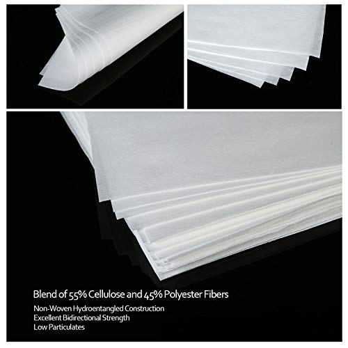 41w6oEojW8L AAwipes Cleanroom Wipes 6" x 6" (Bag of 300 Pcs) Lint Free Wipes Cellulose/Polyester Wipers (Grade A, 68 Gram) for Lab, Electronics, Pharmaceutics, Electronics, Printing and Semiconductor Industries - Image 4