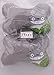 FINEX Totoro Seat Head Seat Neck Rest Cushion with Headrest Strap -Set of 2- (Gray)