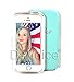 iPhone 5 Light Up Case - iPhone 5S LED Case - Light Up iPhone 5c Case - iPhone SE Light Up Case - Selfie Flash Phone Case - Strobe Light - DaVoice (Teal)