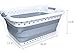 Proper Goods Smart POP UP Collapsible Laundry Basket - Space Saving Foldable Storage Container - Easy to use and Carry - Versatile Portable Organizer