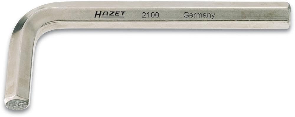 HAZET 2100-02 Hexagon Profile Offset Screwdriver - Nickel-Plated