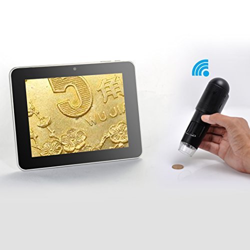 Mustcam®720p hd wifi digital microscope for ios/androi…