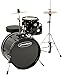 Pulse 3-Piece Deluxe Junior Drum Set Black