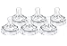 Philips Avent Natural Nipple Fast Flow, 6 Pack BONUS Reusable Sterilizer Bag