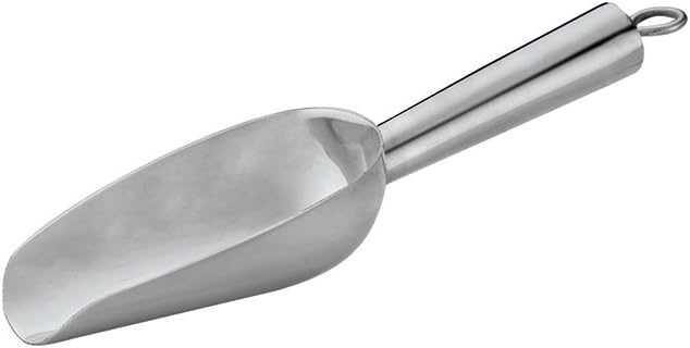 Vollum Stainless Steel Scoop for Ice and Dry Ingredients, Candies, Spices and Nuts - 3 Ounce