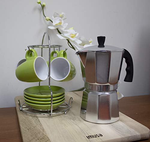 IMUSA 3-Cup Espresso Stovetop Coffeemaker - Image 6