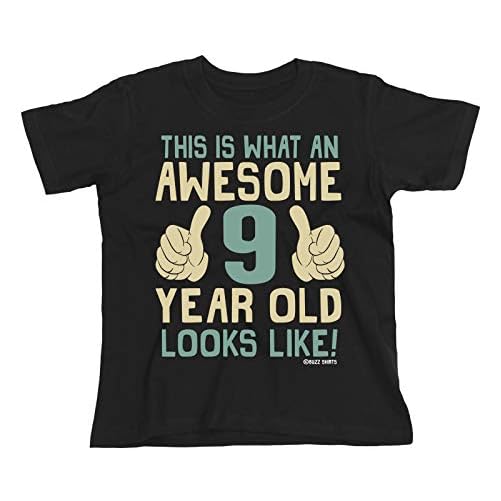 buzz shirts Boys 9th Birthday TShirt This is What an Awesome 9 Year