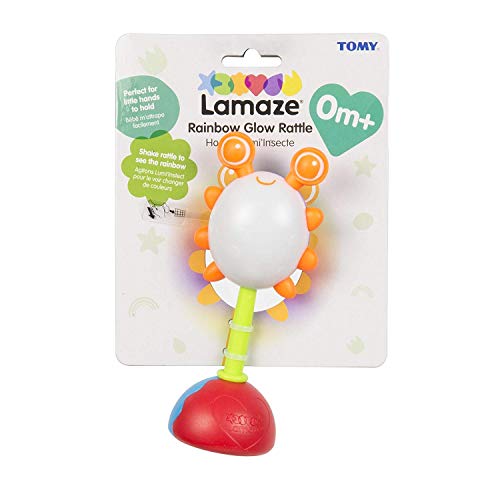 lamaze rainbow glow rattle