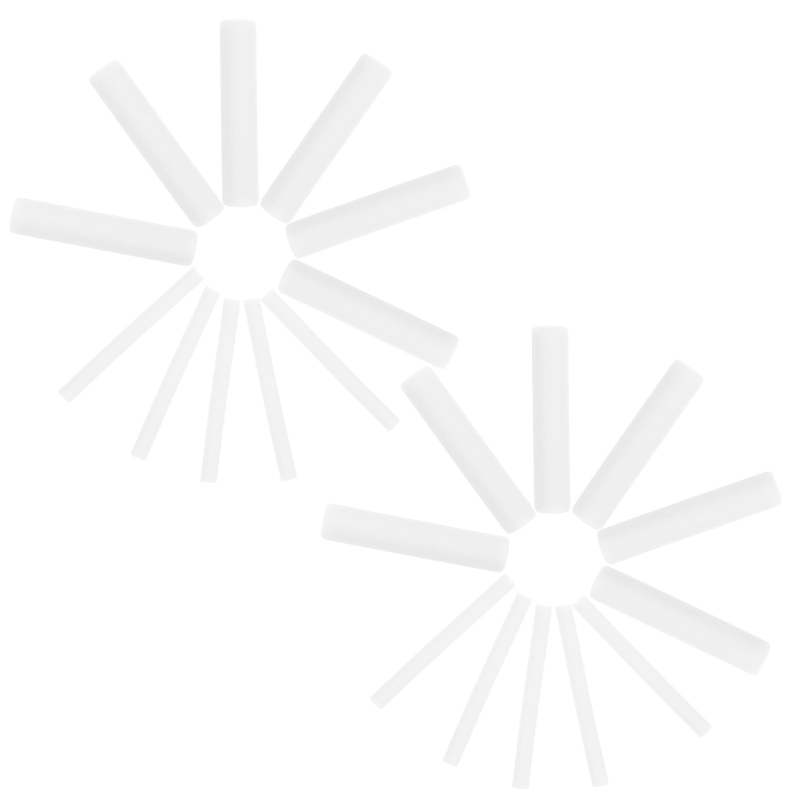 STOBOK 70pcs Electric Eraser Refill Mechanical Pencil Replacement Accessory Electric Eraser Replacements Rubber Portable White Small Eraser To Rotate