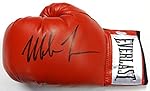 Mike Tyson Autographed Red Everlast Boxing Glove LH PSA/DNA