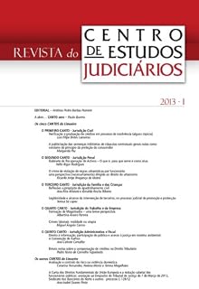 Livro Revista do CEJ n.º 1 de 2013