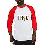 CafePress Tree Hill: Tric Baseball Jersey - L Red/White