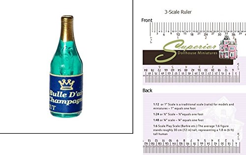 Dollhouse Miniature Bulle D'air Champagne