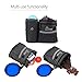 Wonder Creature Dog Treat Pouch with Dog Clicker (Black, Water Bottle Holder)