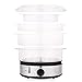 2018 Thanksgiving Gifts 3-Tiers Electric Steam Cooker, Vegetable Healthy Food, Home Kitchen Favor with Timer, 9.5 Quart & 800W