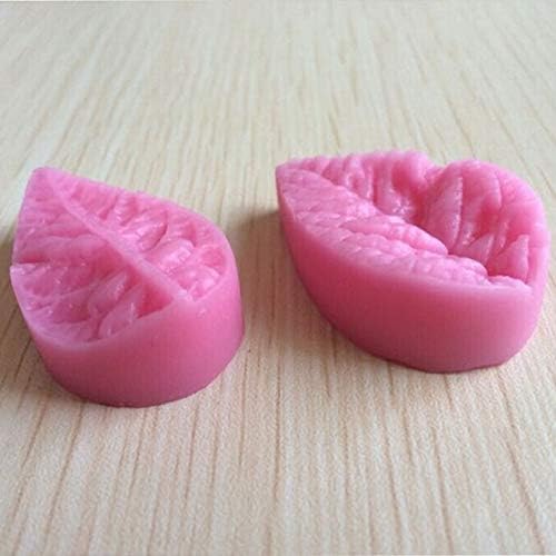 1Pc New 3D Leaf Veiner Shape Silicone Mold Cake Mould Fondant Bakeware Decorating by Vuantu