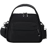 Nylon Crossbody Bag for Women Lightweight Shoulder Hobo Purse Cute Underarm Satchel Casual Commute Top Handle Tote Handbag