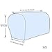 SUBRTEX Stretch Armrest Covers Spandex Arm Covers for Chairs Couch Sofa Armchair Slipcovers for Recliner Sofa with Twist Pins 2pcs (Sand)