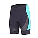 Beroy Womens Bike Shorts with 3D Gel Padded,CYCLING WOMEN'S SHORTS with MeshX-LargeDark Blue