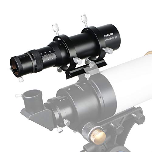 SVBONY SV106 Guide Scope with Helical Focuser Finder and Guide Scope MultiUse for Astronomical