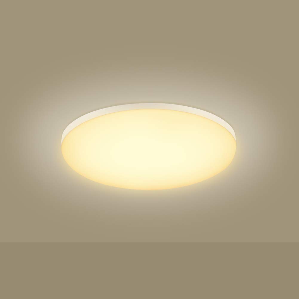 dormitorio porche 24W Blanco Cálido lampara de techo empotrada adecuada