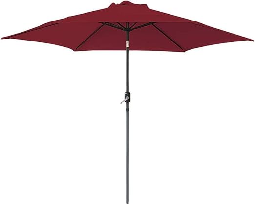 JJZXZQ Ronda de jardín Sombrilla, Patio al Aire Libre Sombrilla