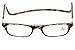 CliC Magnetic Reading Glasses, Computer Readers, Replaceable Lens, Adjustable Temples, Original, (S-M, Tortoise, 1.25 Magnification)