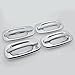 EAG Fit for 99-06 Silverado/GMC Sierra 1500/01-06 Silverado/Sierra 2500/3500/00-06 Surburban/Tahoe/Yukon Chrome Plated ABS 4 Door Handle Cover