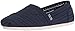 BOBS from Skechers Women's Plush-Urban Rose Flat, Urban Rose Navy, 10 M US