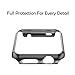 ICE FROG iWatch Series 1 38mm Case, Electroplate Metal Plated PC Slim Hard Protective Bumper HD Screen Protector Full Coverage Cover Shell for Apple Watch 38mm - Black