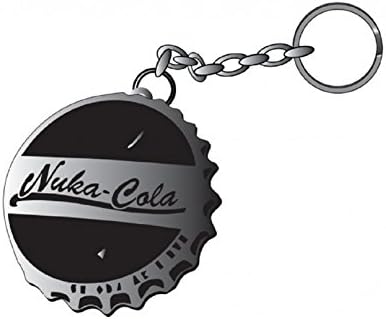 Fallout 4 Keyring Keychain Nuka Cola Bottle Cap Ps4 Xbox Official Metal
