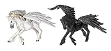 Safari Ltd Mythical Realms Pegasus and Safari Ltd Mythical Realms Twilight Pegasus bundled by Maven Gifts