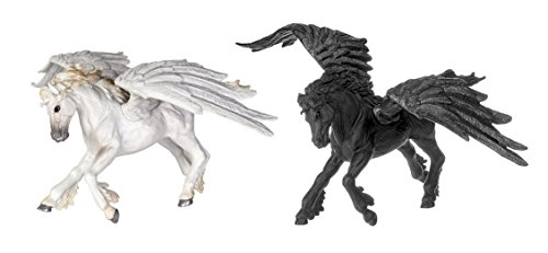 Safari Ltd Mythical Realms Pegasus and Safari Ltd Mythical Realms Twilight Pegasus bundled by Maven Gifts