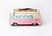 VW Volkswagen T1 Camper Van Lunch Bag - Pink - Multiple Color Options Available