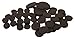 Heavy Duty Self-Adhesive Felt Pad Bumpers, Best Wood Floor Protectors, 48 Piece