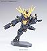 Bandai Hobby BB380 2 Banshee Super Deformed Gundam Unicorn Action Figure